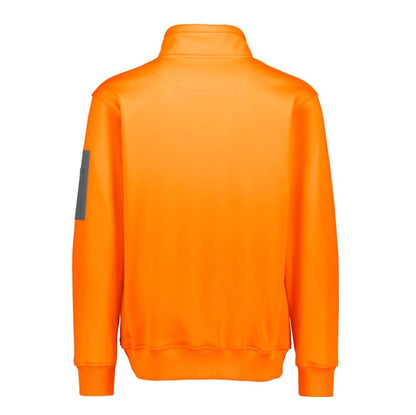 Syzmik ZT665 Unisex Hi Vis Streetworx Water Resistant 1/4 Zip Pullover