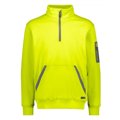 Syzmik ZT665 Unisex Hi Vis Streetworx Water Resistant 1/4 Zip Pullover