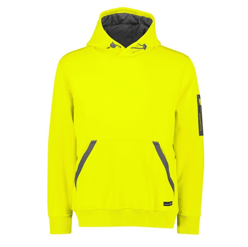 Syzmik ZT667 Unisex Water Resistant Hoodie - Yellow - Front View