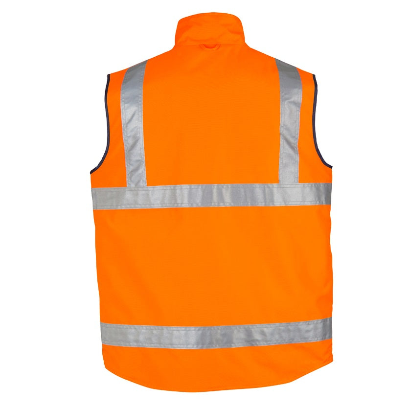 Syzmik ZV358 Mens HiVis Waterproof Lightweight Reversible Vest
