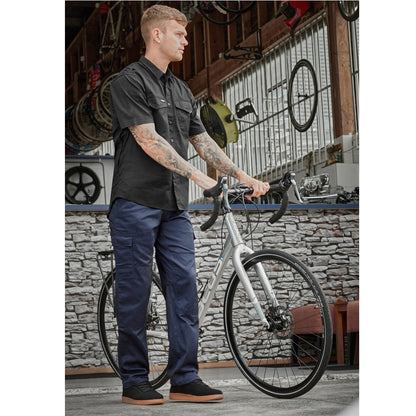 Syzmik ZW001S Mens Midweight Drill Cargo Pant (Stout)