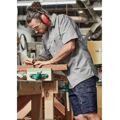 Syzmik ZW120 Mens Light Weight Tradie S/S Shirt