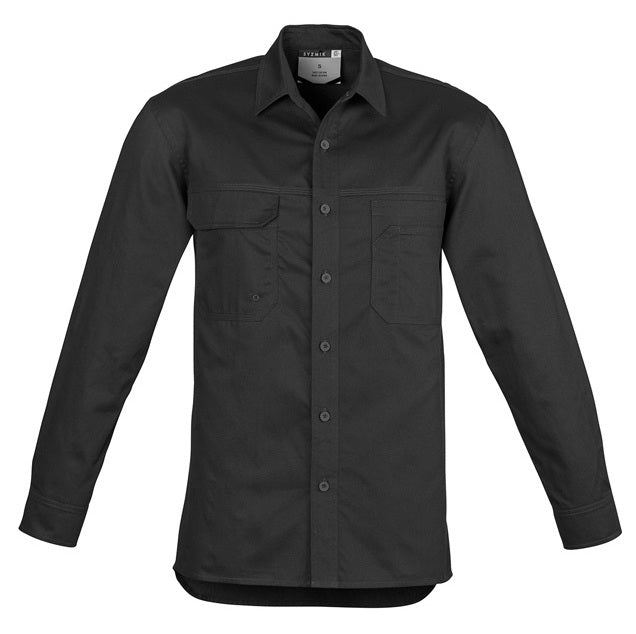 Syzmik ZW121 Mens Light Weight Tradie L/S Shirt