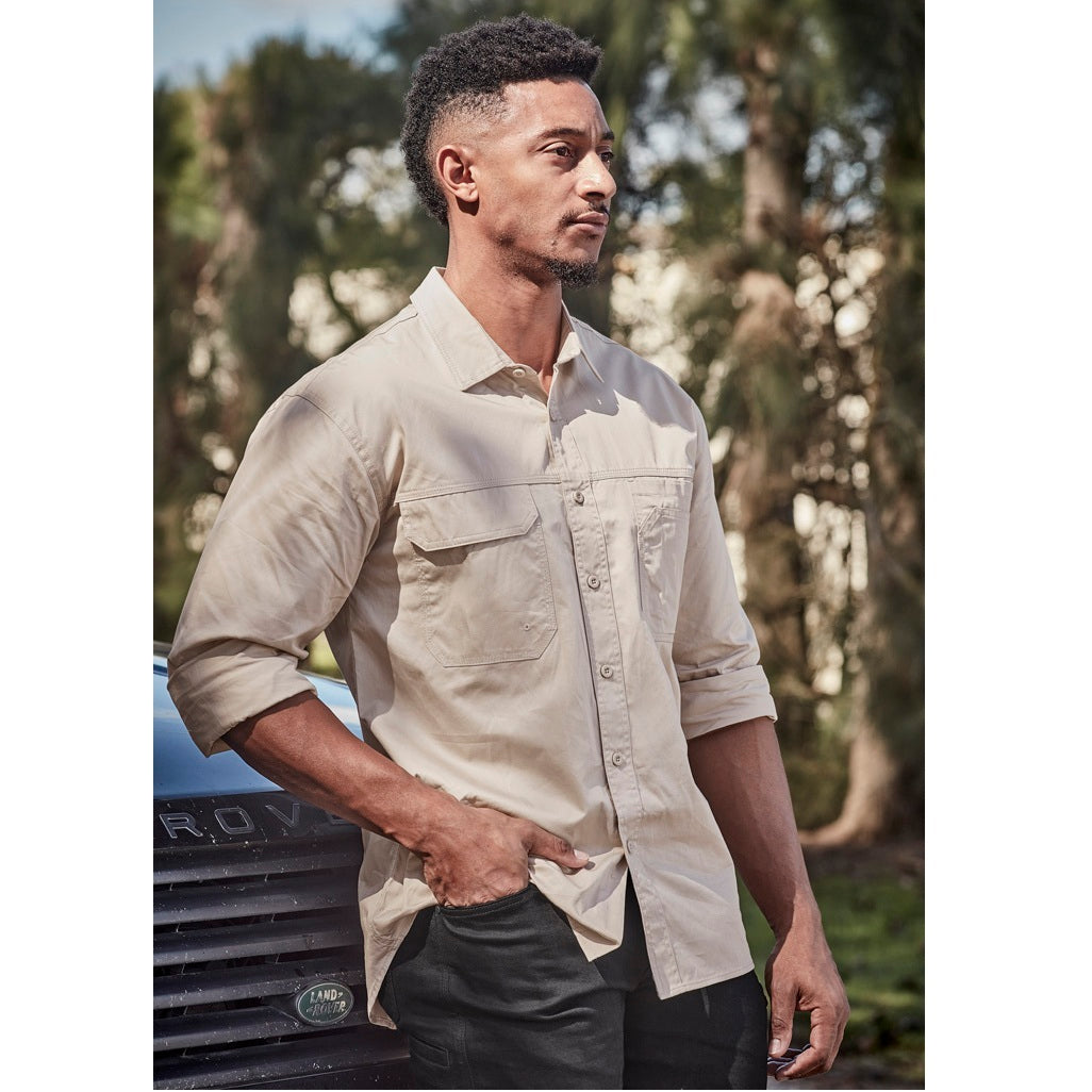 Syzmik ZW121 Mens Light Weight Tradie L/S Shirt