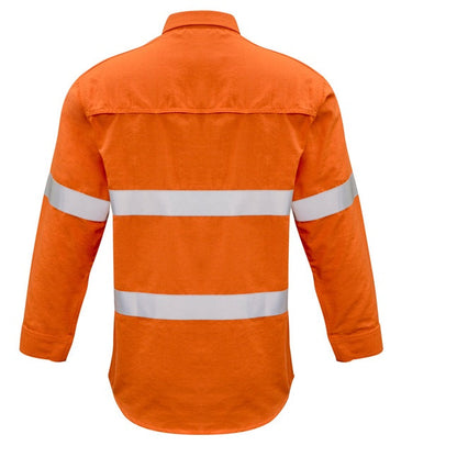 Syzmik ZW134 Mens Fire Amour Closed Front Hoop Taped Shirt