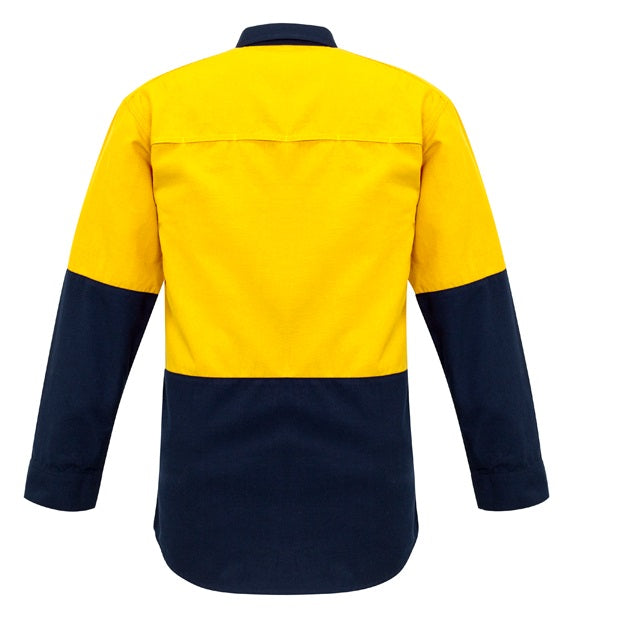 Syzmik ZW138 Mens Fire Amour HiVis Spliced Shirt