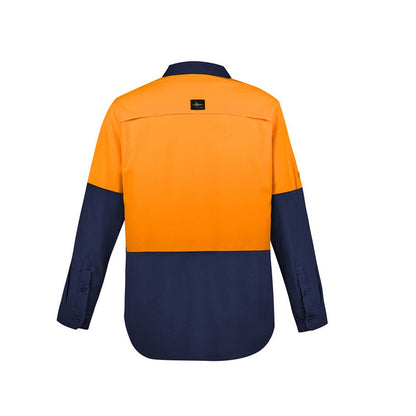 Syzmik ZW468 Mens HiVis Outdoor Long Sleeve Shirt