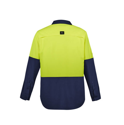 Syzmik ZW468 Mens HiVis Outdoor Long Sleeve Shirt
