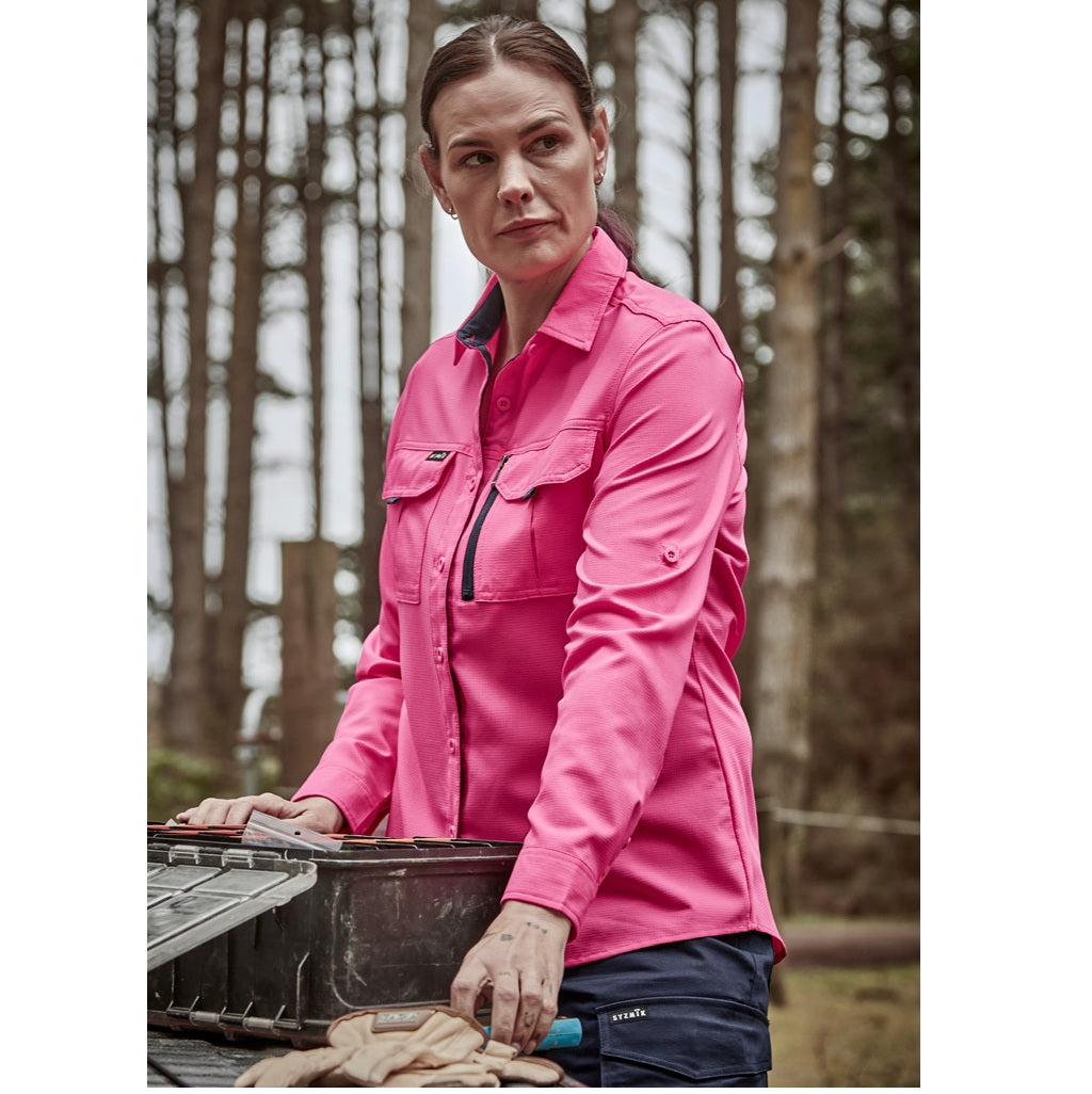 Syzmik ZW760 Womens Outdoor L/S Shirt