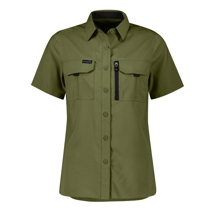 Syzmik ZW765 Womens Outdoor Short Sleeve Shirt