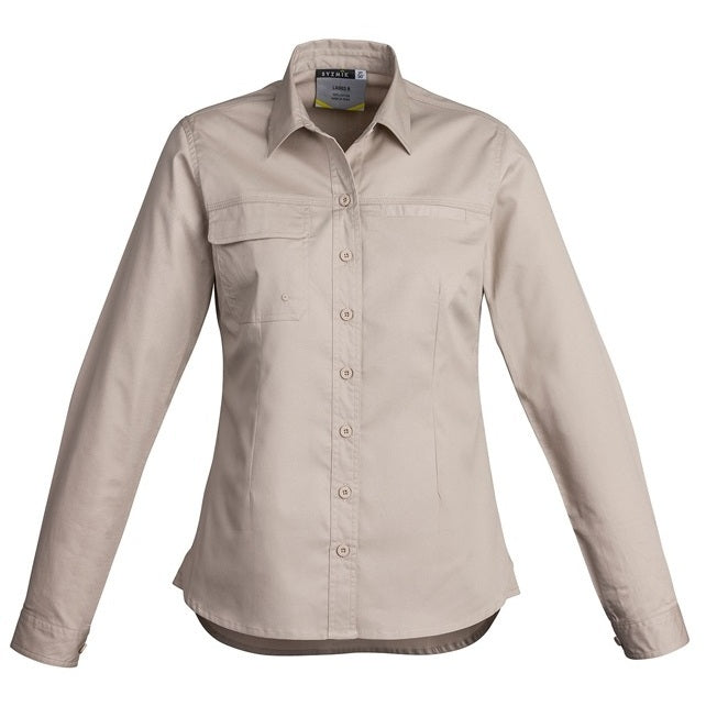 Syzmik ZWL121 Womens Lightweight Tradie L/S Shirt