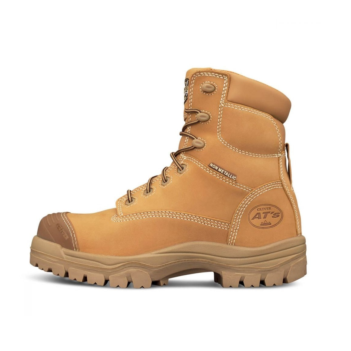 Oliver 45-632Z Wheat Zip Side Composite Safety Boot