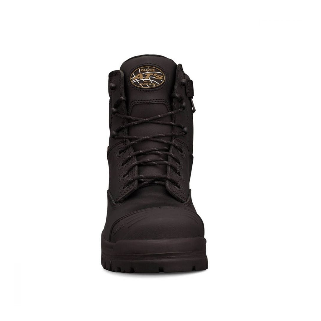 Oliver 45-645Z Black Zip Side Composite Safety Boot
