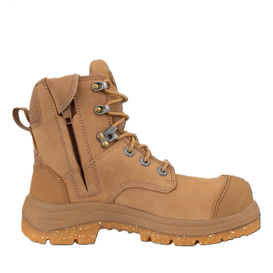 Oliver 59-452Z 150mm Womens Zip Sided Bump Cap Composite Boot Stone Coloured