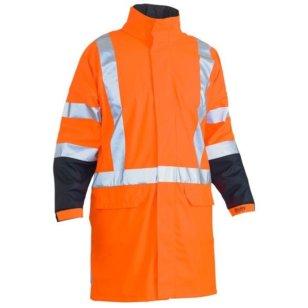 Bisley BJ6955XT Taped HiVis X Back Stretch Rain Coat