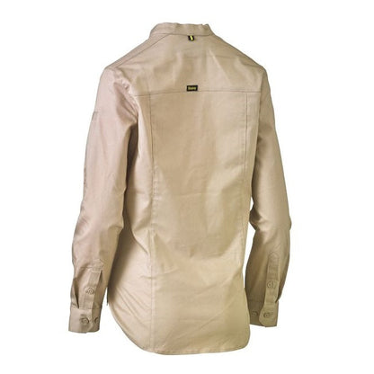 Bisley BLC6063 Womens Stretch V-Neck Closed Front Shirt