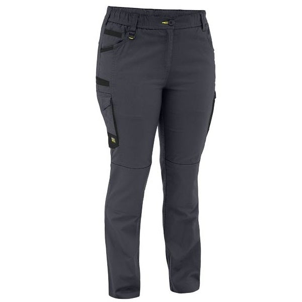 Bisley BPCL6338 Womens FLX & Move™ Stretch Canvas Elastic Waist Cargo Pants