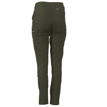 Bisley BPL6015 Womens Mid Rise Stretch Cotton Pants