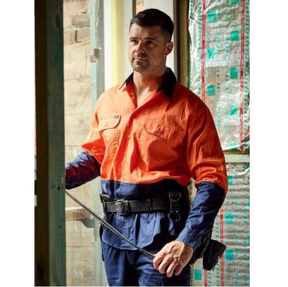 Bisley BS6695 Hi Vis Lightweight Drill Shirt