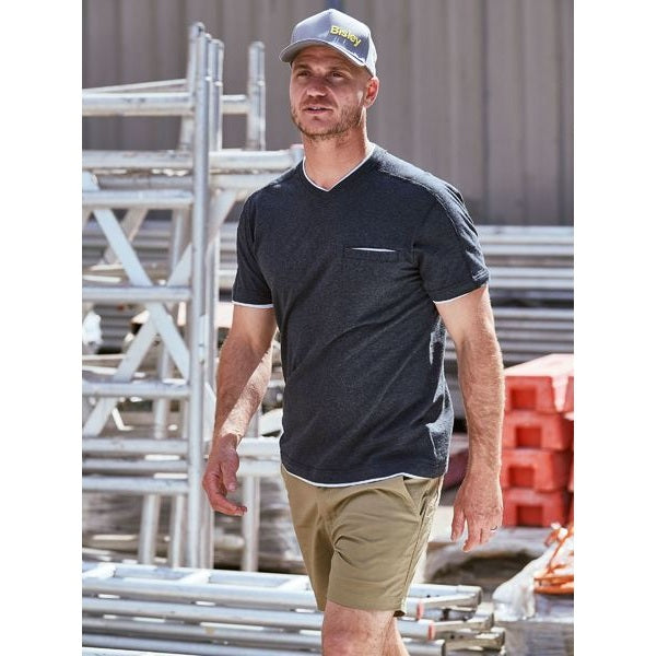 Bisley BSH1008 Mens Stretch Cotton Short Shorts
