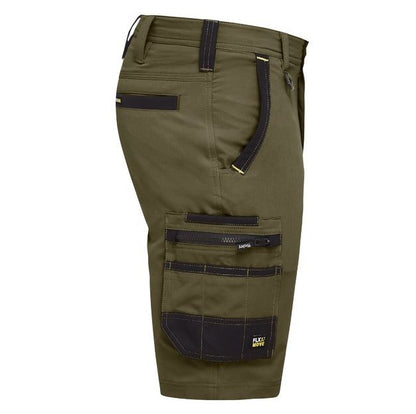 Bisley BSHC1332 Flex and Move 4-Way Stretch Zip Cargo Short