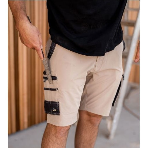 Bisley BSHC1332 Flex and Move 4-Way Stretch Zip Cargo Short
