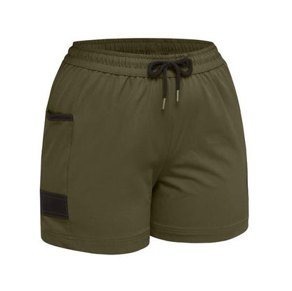 Bisley BSHL1331 Womens Flex And Move 4-way Stretch Elastic Waist Short