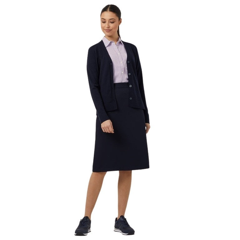 NNT CAT518 Pure Wool V-Neck Cardigan