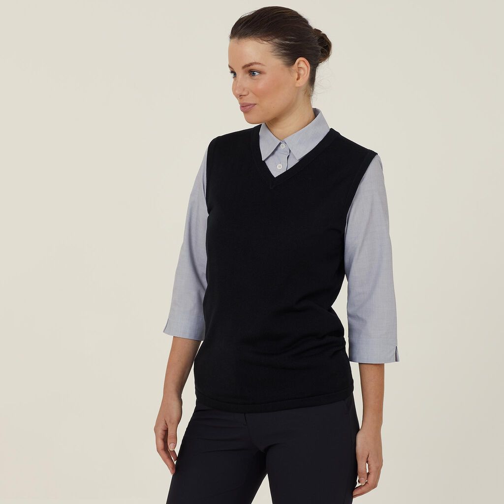 NNT CAT5BS Ladies V Neck Vest
