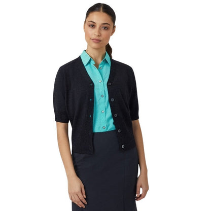 NNT CAT5CK Wool Rich Short Sleeve Cardigan