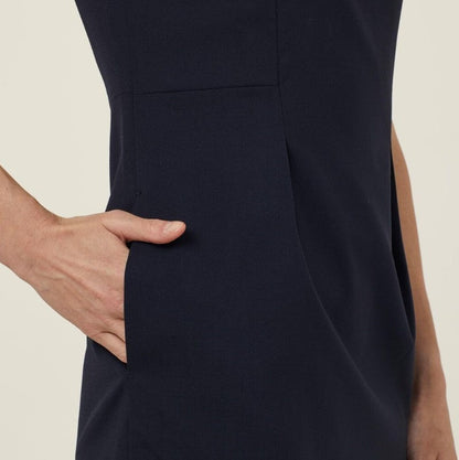 NNT CAT67K Stretch Wool Blend Short Sleeve Dress