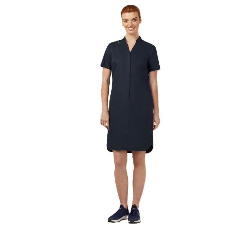 NNT CAT697 Next-Gen Antibacterial Active Anderson Scrub Dress - Navy - Front View