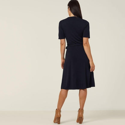 NNT CAT699 Matt Jersey Wrap Dress