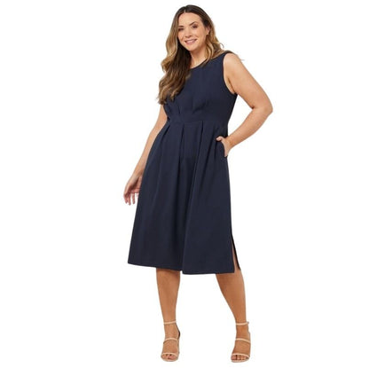 NNT CAT69T Crepe Stretch Sleeveless Dress