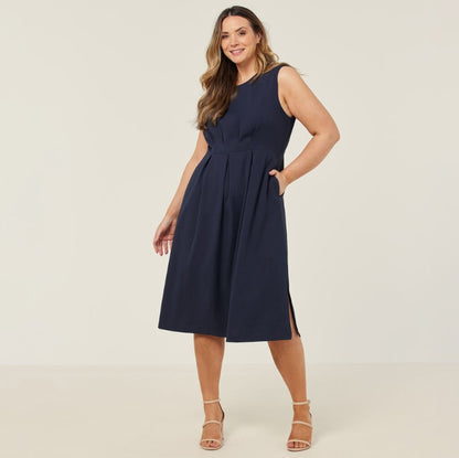 NNT CAT69T Crepe Stretch Sleeveless Dress