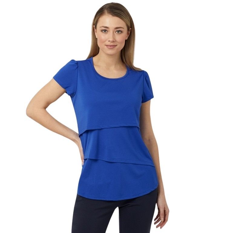 NNT CAT9XG Matt Jersey S/S Layered Top