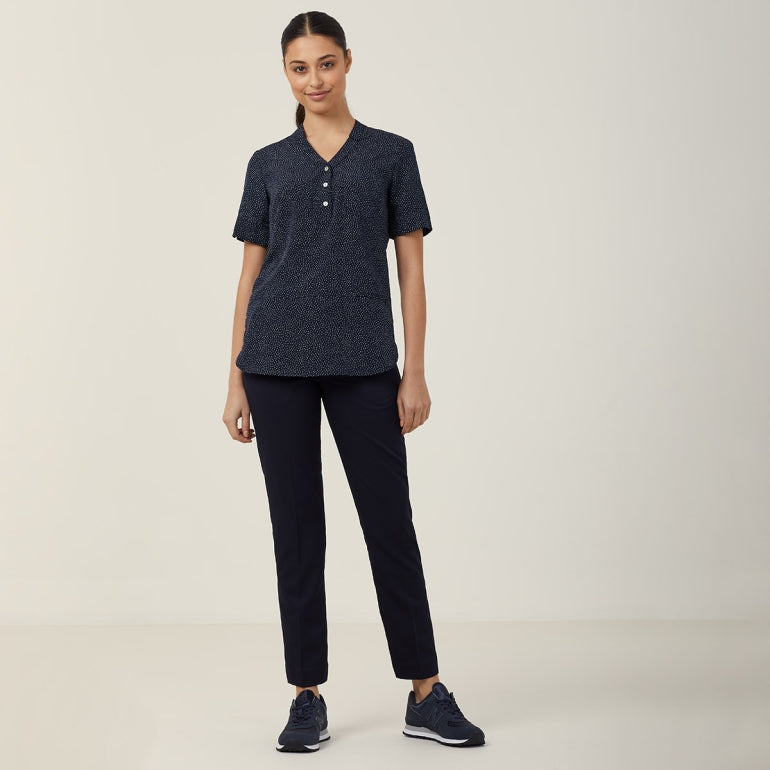 NNT CAT9XP Short Sleeve Tunic - Navy - Alternative Front View
