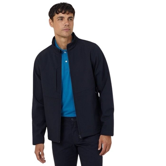 NNT CATBDA Bonded Fleece Zip Jacket - Navy - Front View