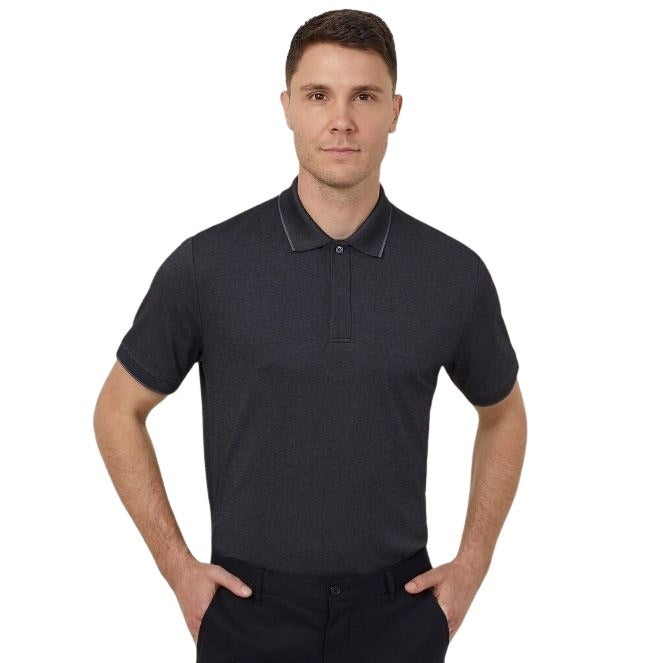 NNT CATJA4 Textured Short Sleeve Polo