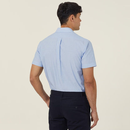 NNT CATJB7 Textured Mens Short Sleeve Shirt