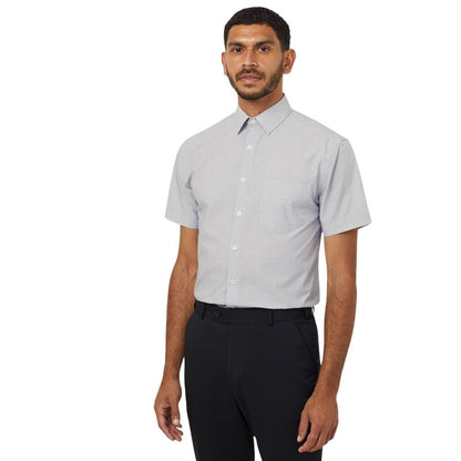 NNT CATJB7 Textured Mens Short Sleeve Shirt