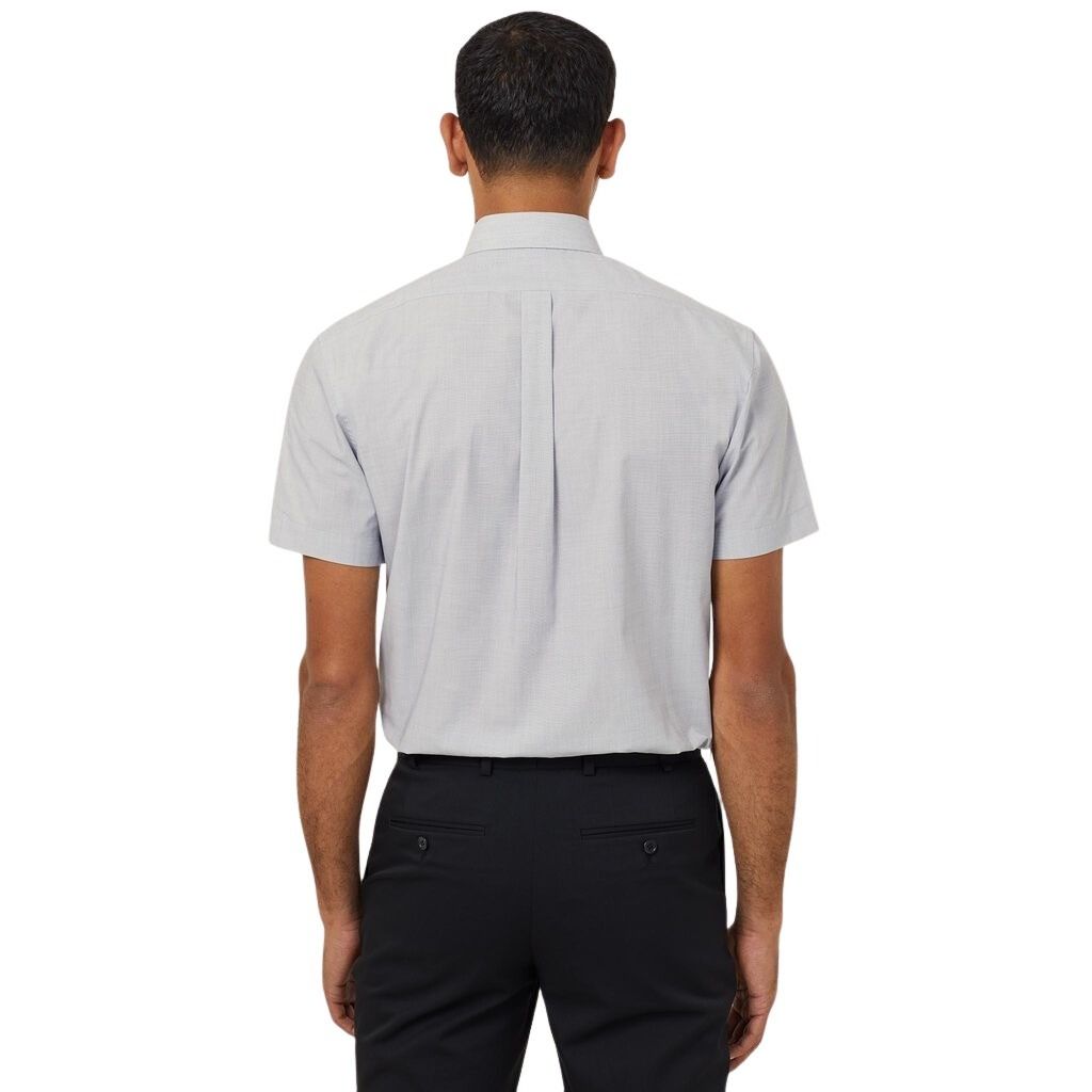 NNT CATJB7 Textured Mens Short Sleeve Shirt