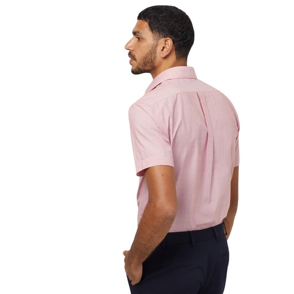 NNT CATJB7 Textured Mens Short Sleeve Shirt