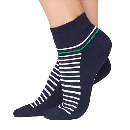 NNT CATKDP Bamboo Sports Sock Ankle Length Stripe