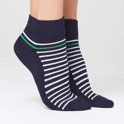 NNT CATKDP Bamboo Sports Sock Ankle Length Stripe