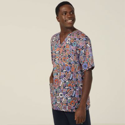 NNT CATRG9 Unisex Scrub Top