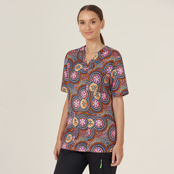 NNT CATRGJ-BTC Unisex Bush Tucker Scrub Top