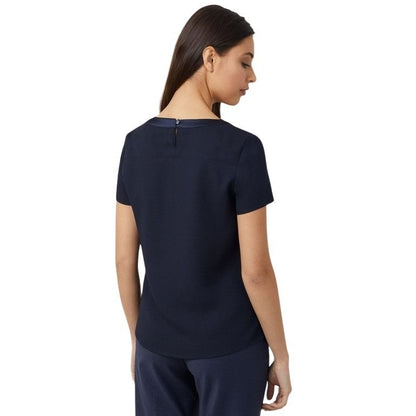 NNT CATU2N Satin Back Crepe S/S Top