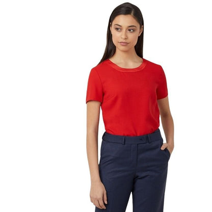 NNT CATU2N Satin Back Crepe S/S Top