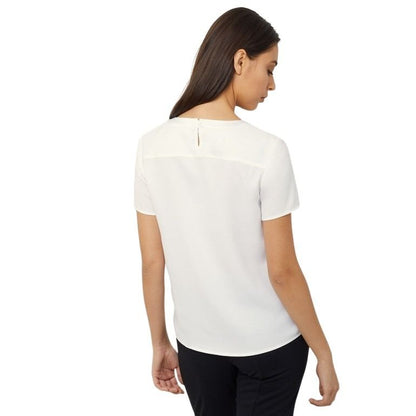 NNT CATU2N Satin Back Crepe S/S Top